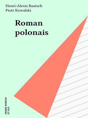 cover image of Roman polonais